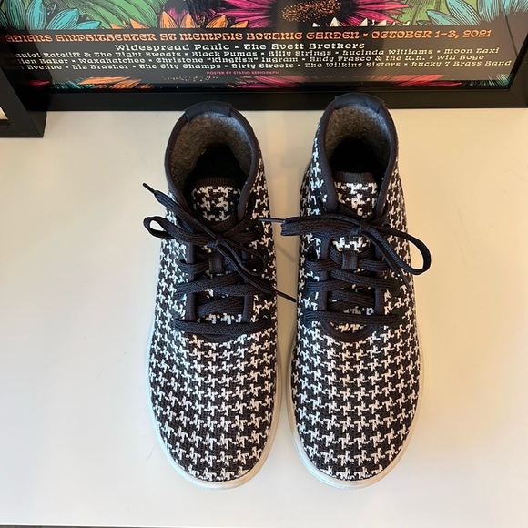 Allbirds Houndstooth Tree Toppers Shoes-Size 9 - Picture 1 of 7